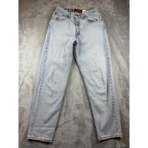 Levis Silvertab Jeans Women's 7 Loose Fit (28x30) Straight Leg Blue Y2K 2006